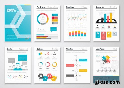 Infographics Templates 2, 25xEPS