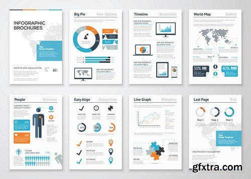 Infographics Templates 2, 25xEPS