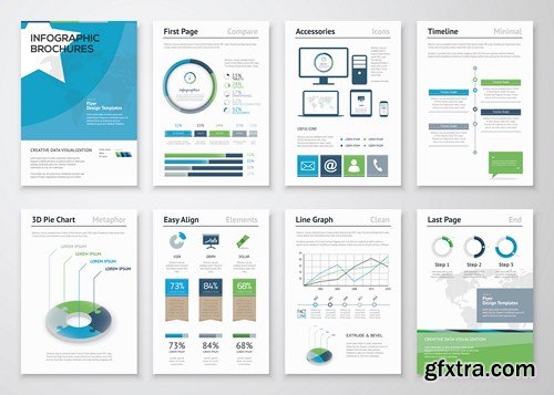 Infographics Templates 2, 25xEPS