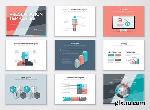 Infographics Templates 2, 25xEPS