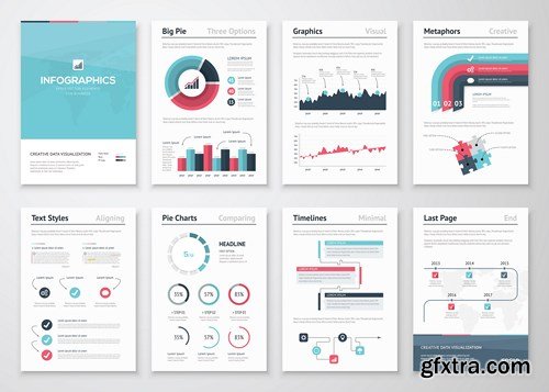 Infographics Templates 2, 25xEPS