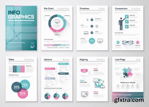 Infographics Templates 2, 25xEPS