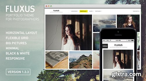 ThemeForest - Fluxus v1.3.3 - Portfolio Theme for Photographers