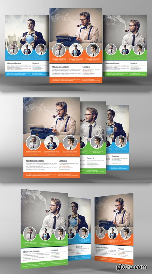 Corporate Flyer Template - CM 96448