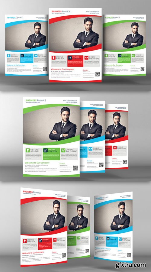 CM - Corporate Business Flyer Template 95636