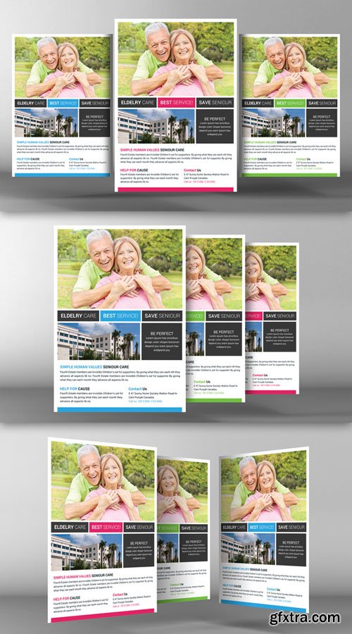 Senior Care Flyer Template - CM 94106