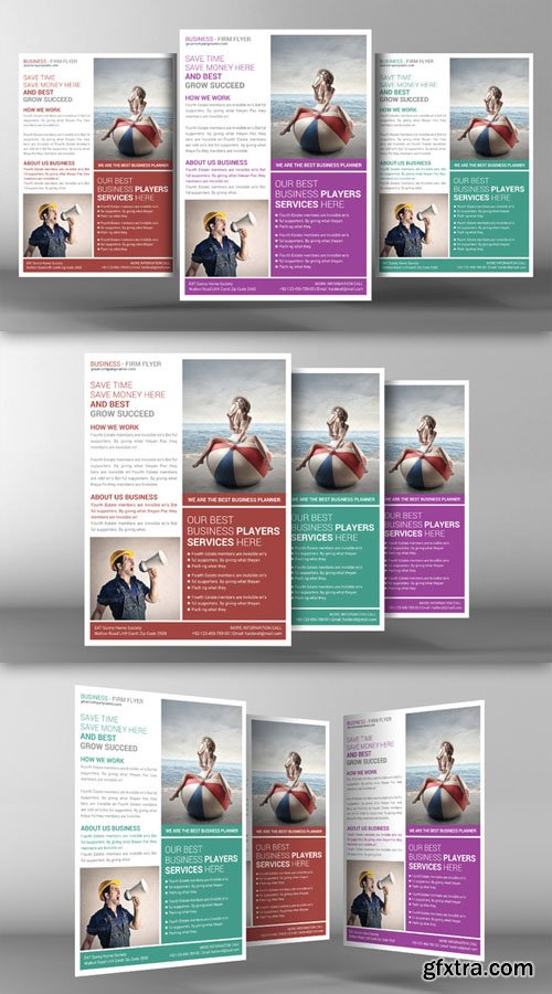 CM - Corporate Business Flyer Template 96392