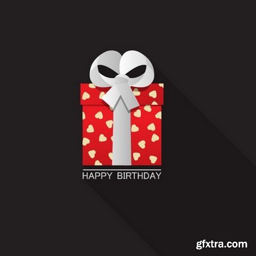 Stock Vectors - Happy birthday, 25xEPS