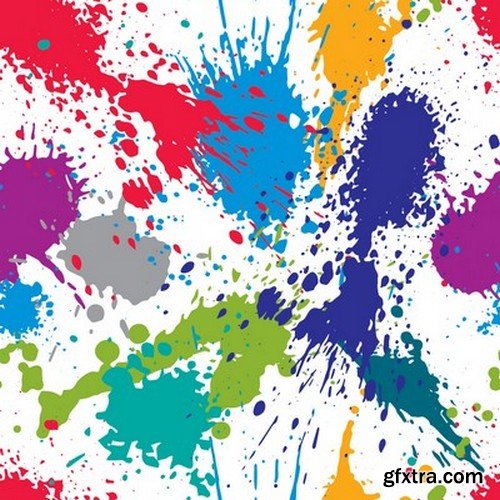 Stock Vectors - WaterColor 2, 25xEPS