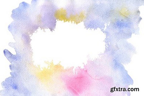 Stock Vectors - WaterColor 2, 25xEPS