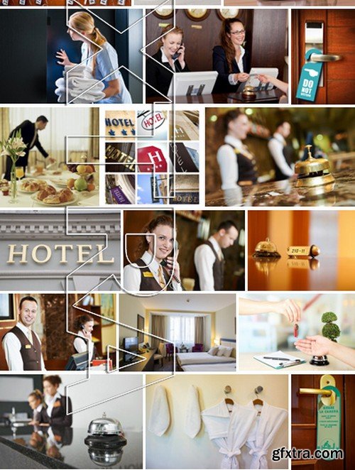 Stock Photos - Hotel Service, 25xJPG