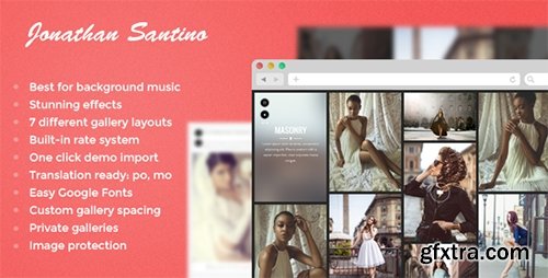 ThemeForest - Santino v2.3 - Photography WordPress Theme