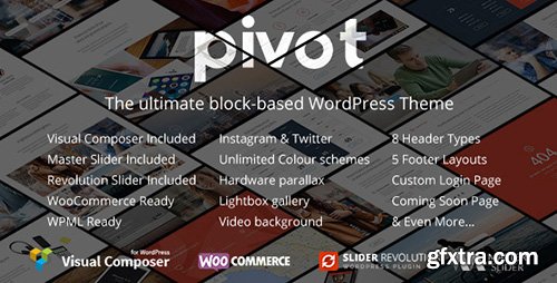 ThemeForest - Pivot v1.4.4 - Responsive Multipurpose WordPress Theme