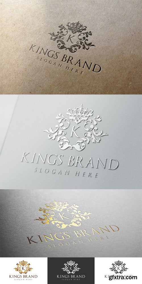 Kings Brand Logo Template - CM 15333