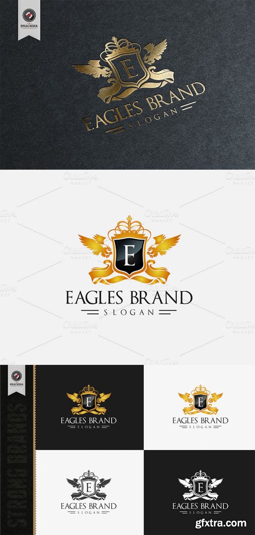 Eagles Brand Logo Template - CM 17693