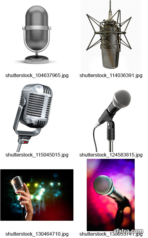 Amazing SS - Professional Microphones, 25xJPGs