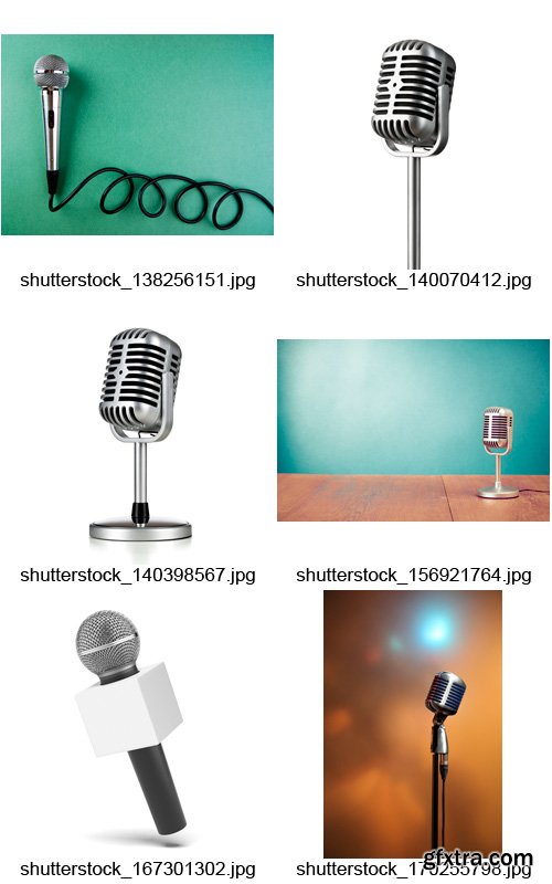 Amazing SS - Professional Microphones, 25xJPGs