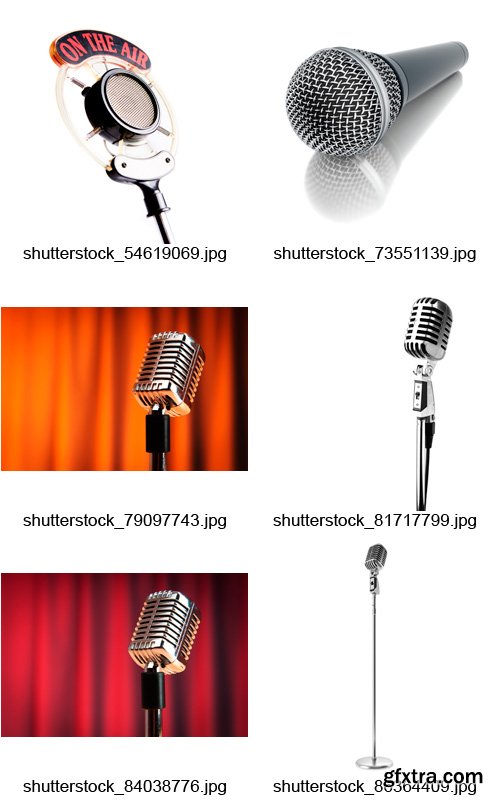 Amazing SS - Professional Microphones, 25xJPGs