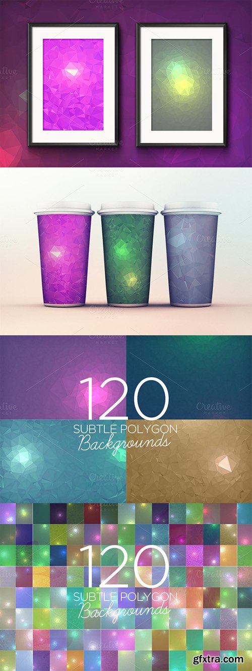 CM 120 Subtle Polygon Backgrounds 65281