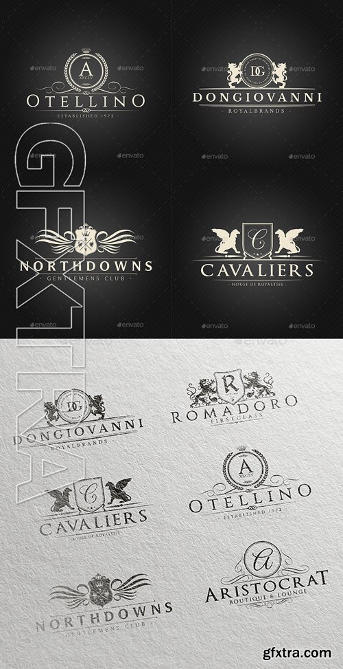 GraphicRiver - Heraldic Crest Logos Vol5 10191239