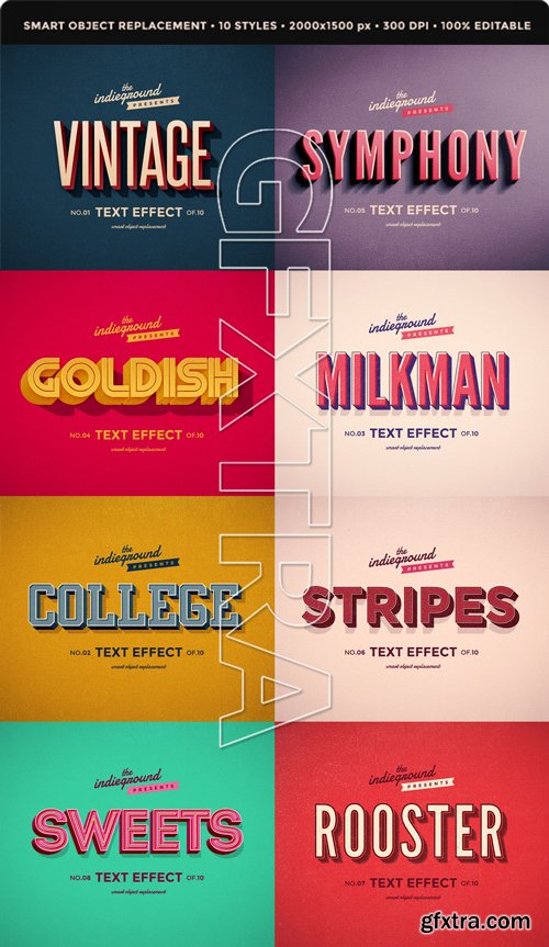 GraphicRiver - Retro Vintage Text Effects 8095568