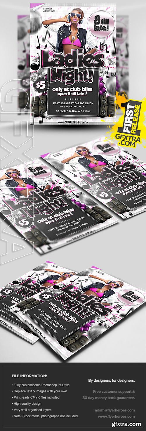 Ladies Night Flyer Premium Template