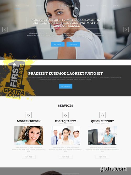 DreamTemplate - Cooperative Business Site Template 10451