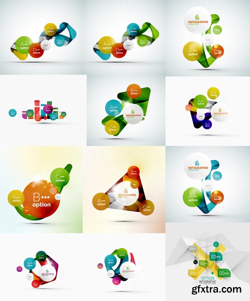 Stock Vector - Modern Business Infographics