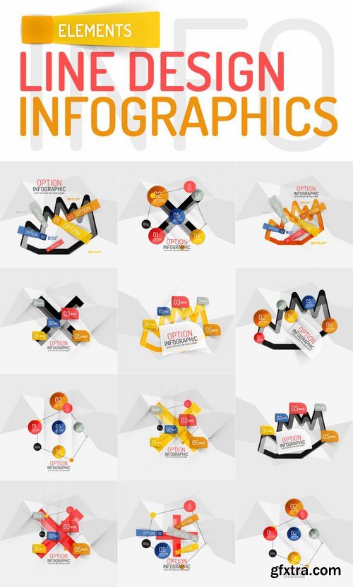 Stock Vector - Modern Business Infographics