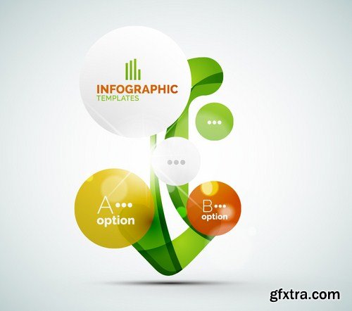 Stock Vector - Modern Business Infographics