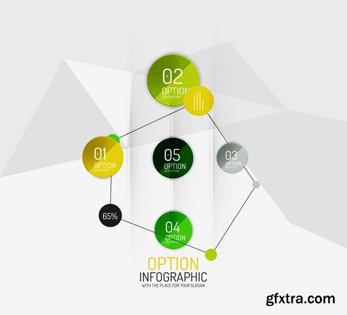 Stock Vector - Modern Business Infographics