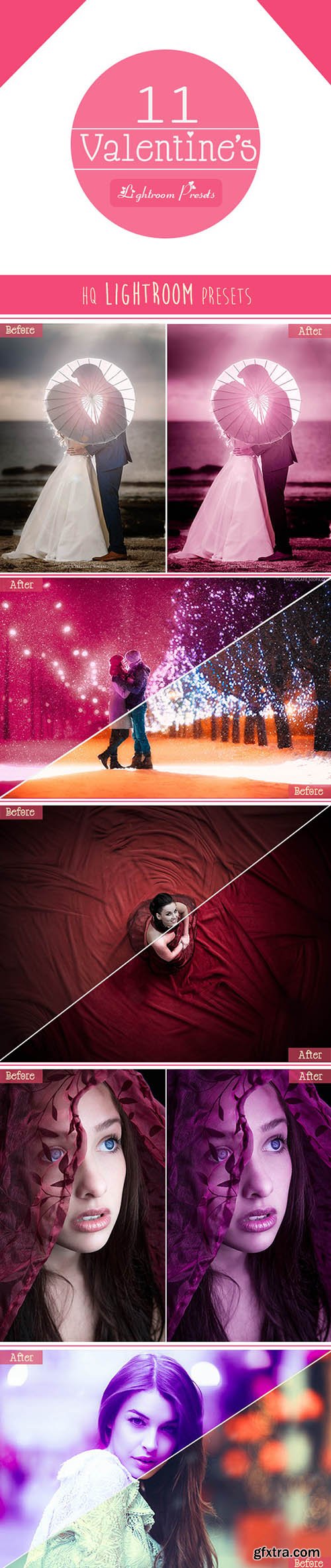 GraphicRiver 11 Valentine Presets 10068096