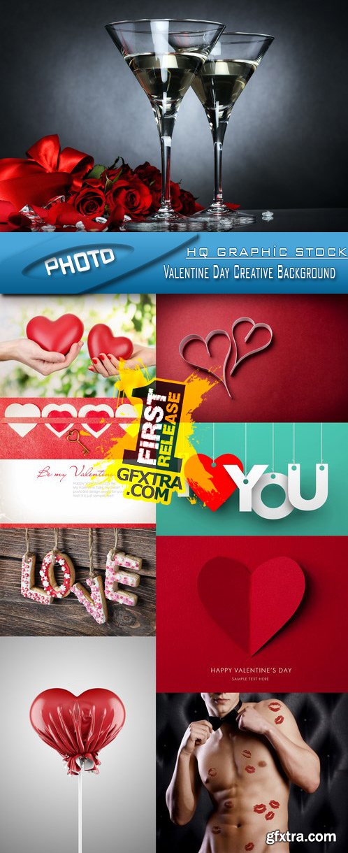 Stock Photo - Valentine Day Creative Background