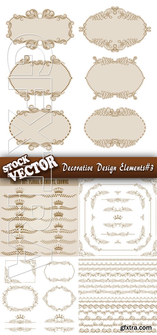 Stock Vector - Decorative Design Elements#3