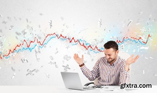 Stock Photos - Broker, 25xJPG