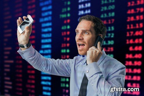 Stock Photos - Broker, 25xJPG