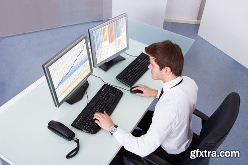 Stock Photos - Broker, 25xJPG