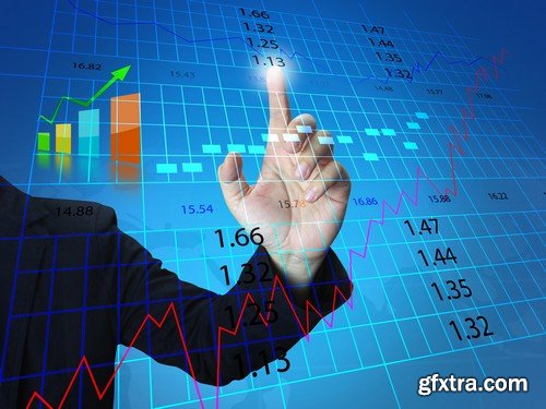 Stock Photos - Broker, 25xJPG