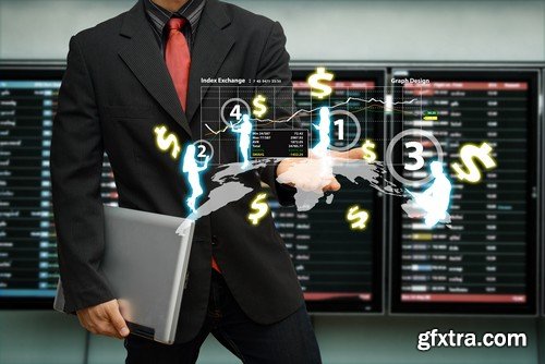 Stock Photos - Broker, 25xJPG