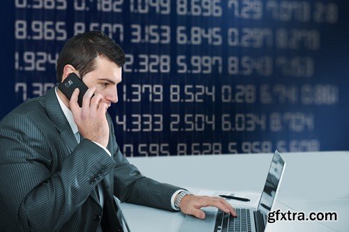 Stock Photos - Broker, 25xJPG