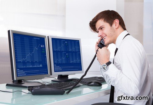 Stock Photos - Broker, 25xJPG