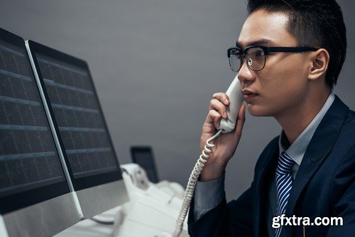 Stock Photos - Broker, 25xJPG