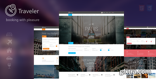 ThemeForest - Traveler v.1.1 - Multipurpose Booking Template