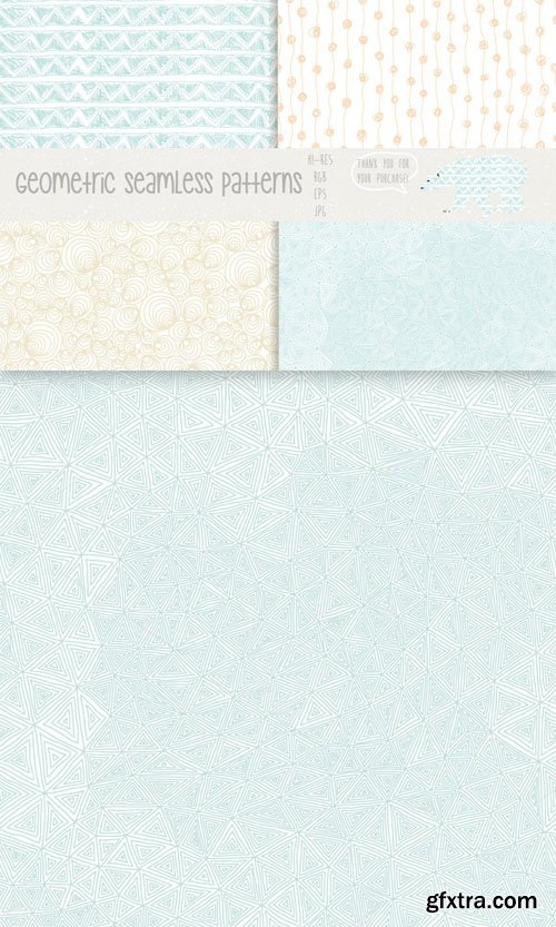 Geometric seamless patterns - CM 63874