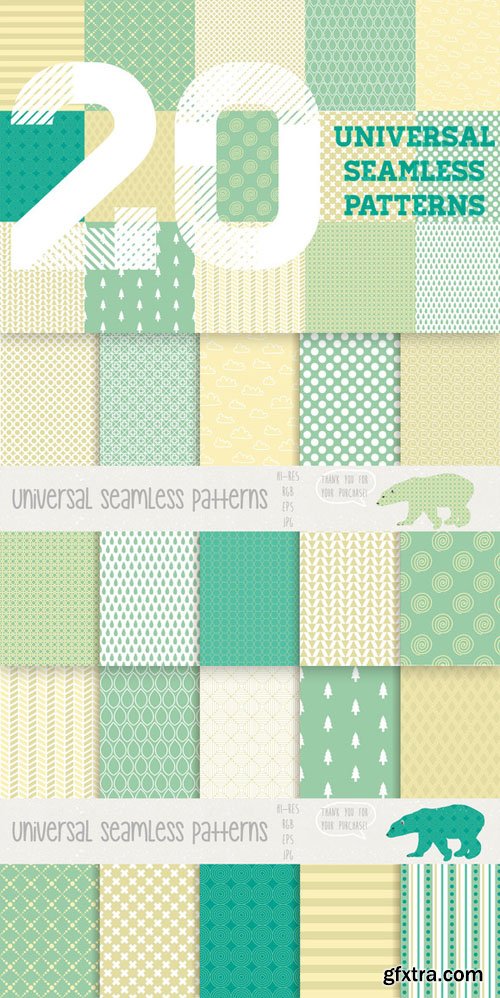 Universal seamless patterns - CM 72966