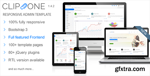 ThemeForest - Clip-One v.1.4.2 - Bootstrap 3 Responsive Admin Template