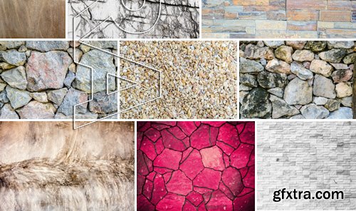 Stock Photos - Stone Textures 2, 25xJPG