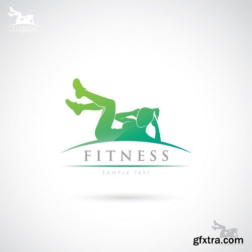 Stock Vectors - Fitness 3, 26xEPS