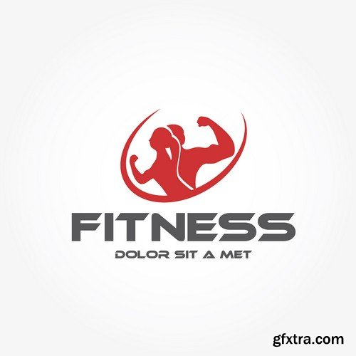 Stock Vectors - Fitness 3, 26xEPS