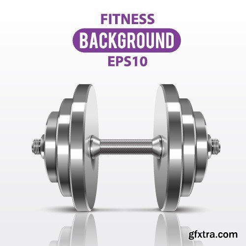 Stock Vectors - Fitness 3, 26xEPS